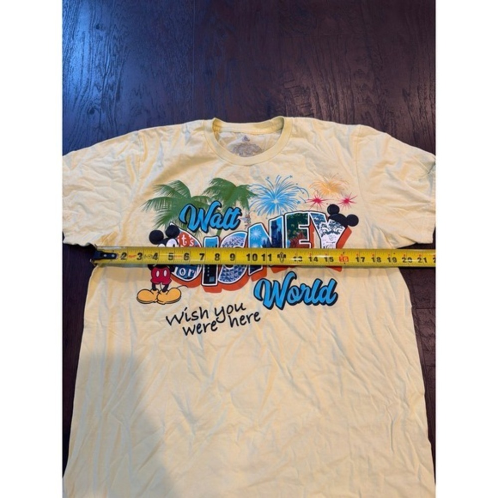Disney World Mickey Mouse Wait‎ It's A Disney World Wish You Were Here T Shirt - Picture 3 of 4